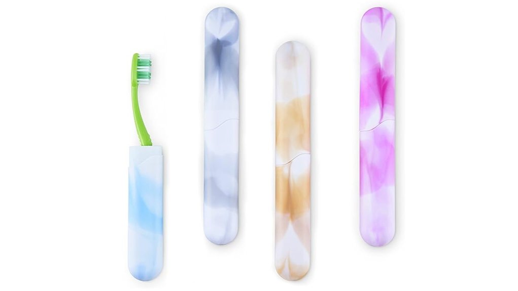 Ventilated Toothbrush Travel Cases That Dry Fast 7 elite 4 pack drainage case