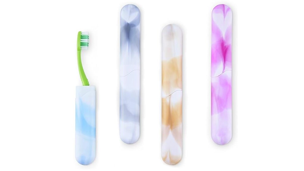 Top Toothbrush Cases That Actually Dry with Ventilation Designs 5 elite drainage 4 pack case