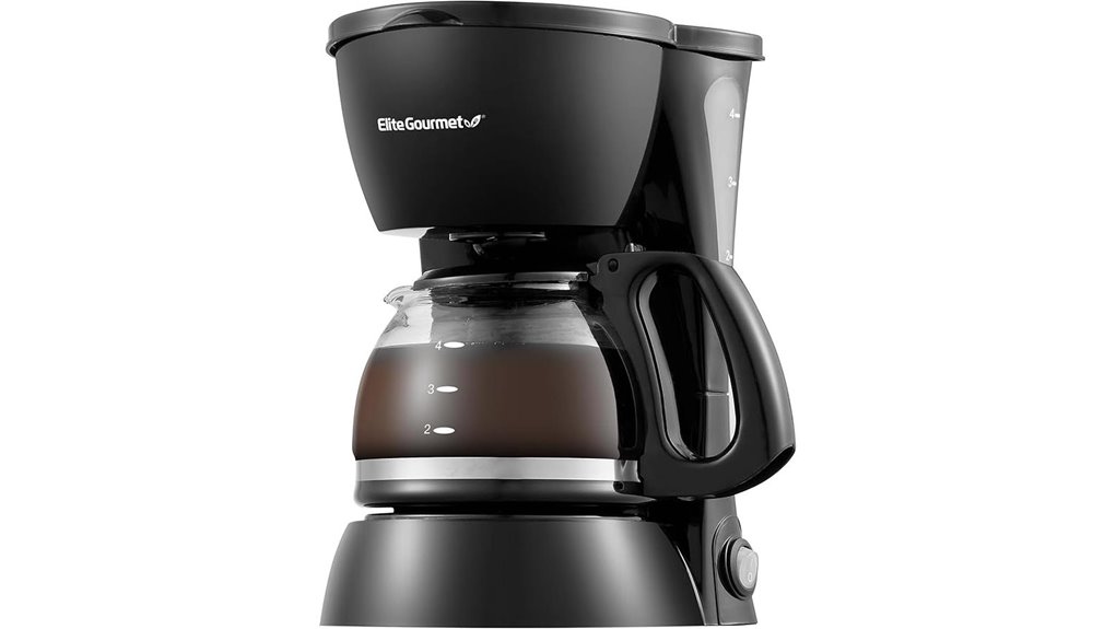 elite gourmet 4 cup drip