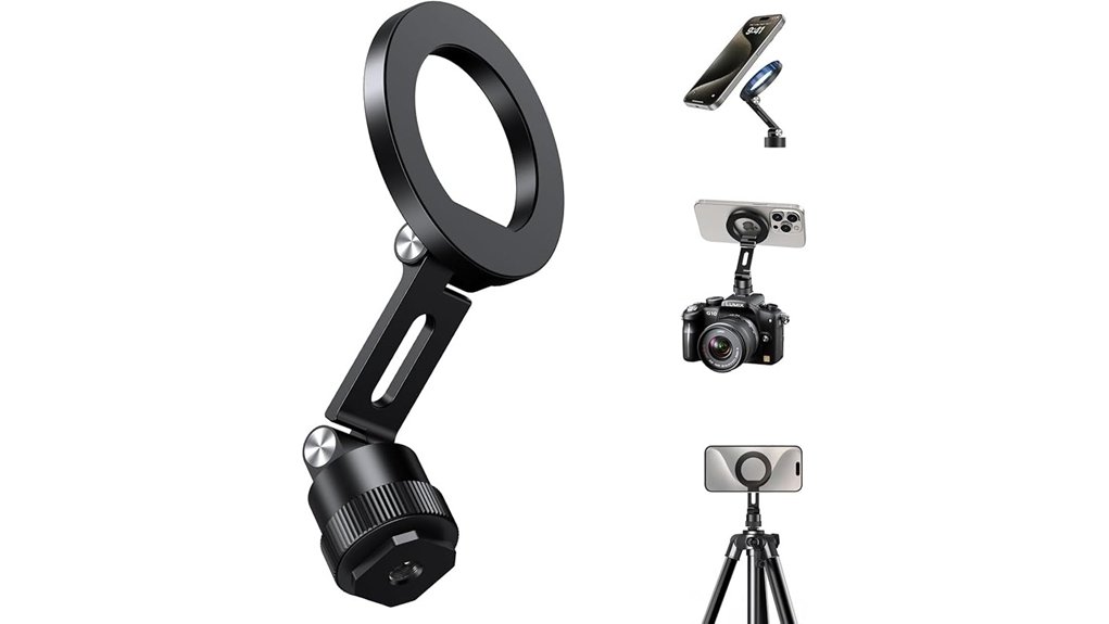 Quick-Setup Portable Phone Tripods with MagSafe Mounts 7 elitehood magsafe tripod mount