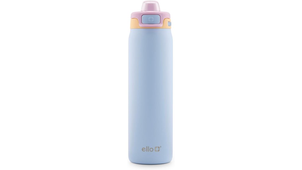 Refillable Travel Bottles With Wide Openings Prevent Spills 14 ello pop fill stainless bottle