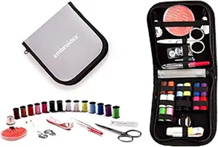 Top Mini Sewing Kits To Fix Clothing Disasters 13 embroidex home travel kit