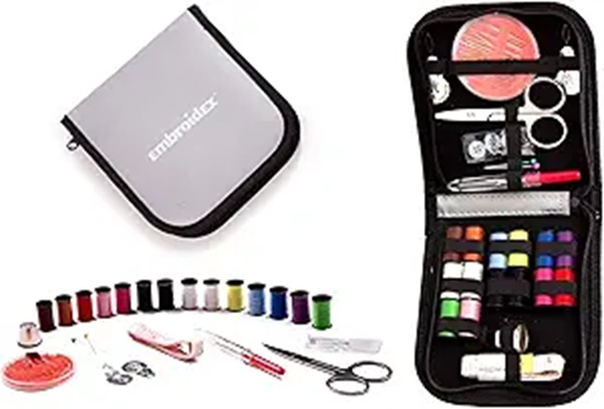 Travel Sewing Kits (Tiny but Complete) That Pack All You Need 9 embroidex home travel sewing tool