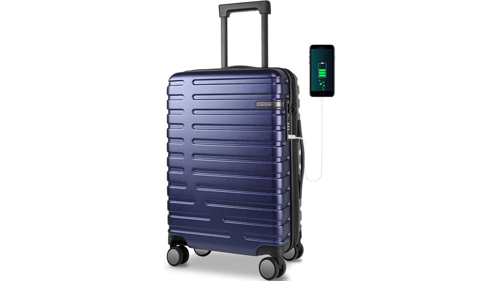 Best Carry‑On Suitcases for Small Overhead Bins 5 empsign 20 inch tsa spinner