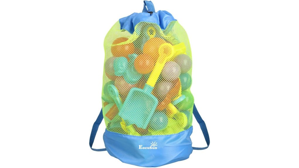 Top Mesh Bags to Organize Your Beach Toy Collection 1 eocusun large mesh tote