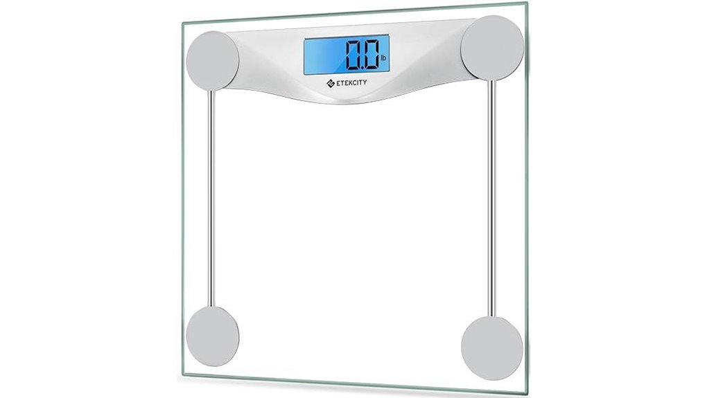 Top Bathroom Scales That Give Accurate Readings 1 etekcity 400lb lcd scale