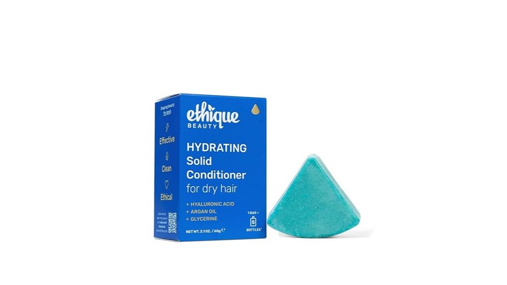 Solid Conditioner Bars Slip & Detangle Curly Hair on the Go 12 ethique hydrating cruelty free vegan