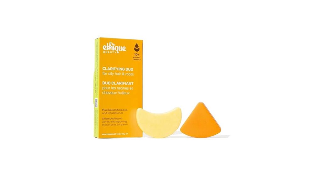 The Best Plastic-Free Shampoo & Conditioner Bars 13 ethique two pack mini shampoo conditioner