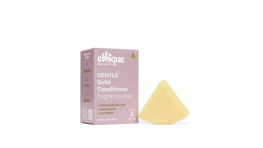 The Best Plastic-Free Shampoo & Conditioner Bars 12 ethique unscented cocoa butter