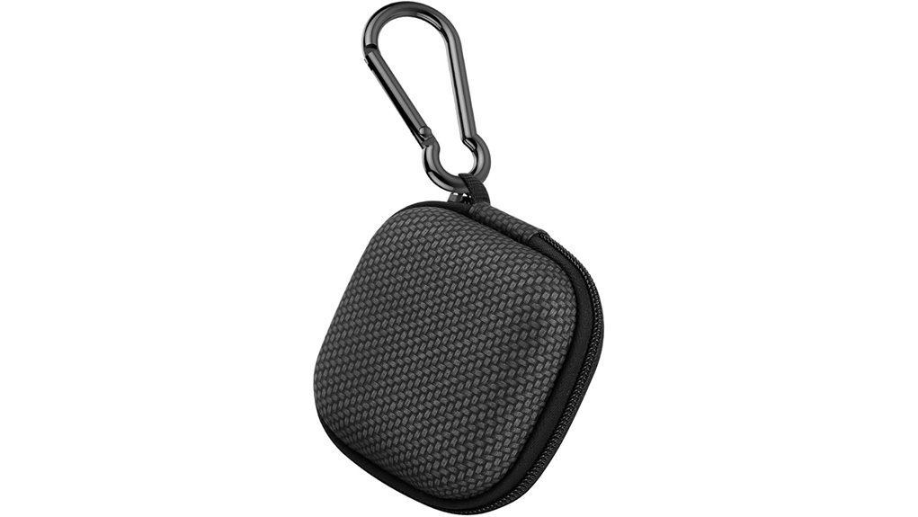 Best Earbud Cases With Carabiners Keep Them From Being Lost 9 eva earbud carabiner usb