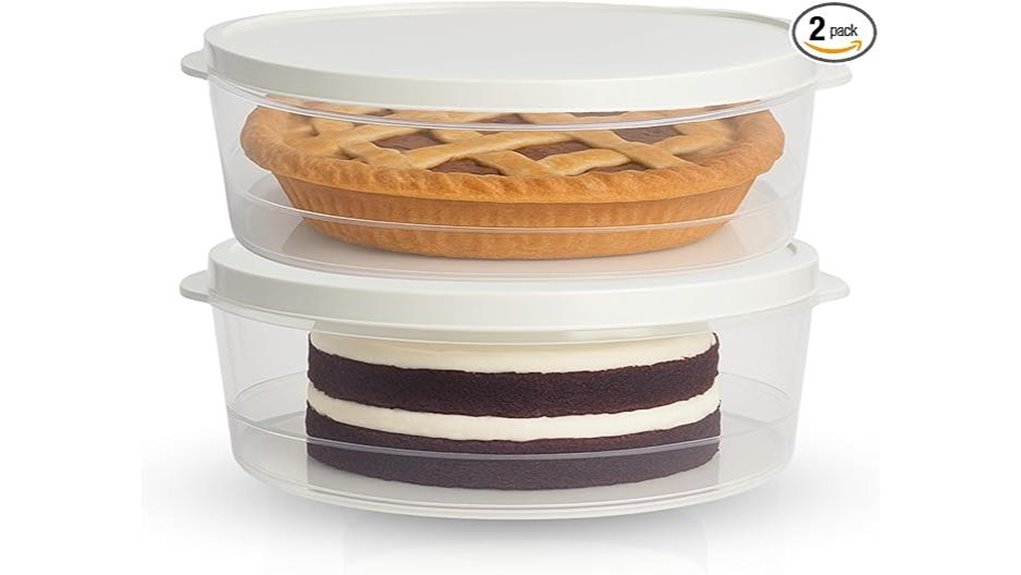 evelots airtight 10 inch containers