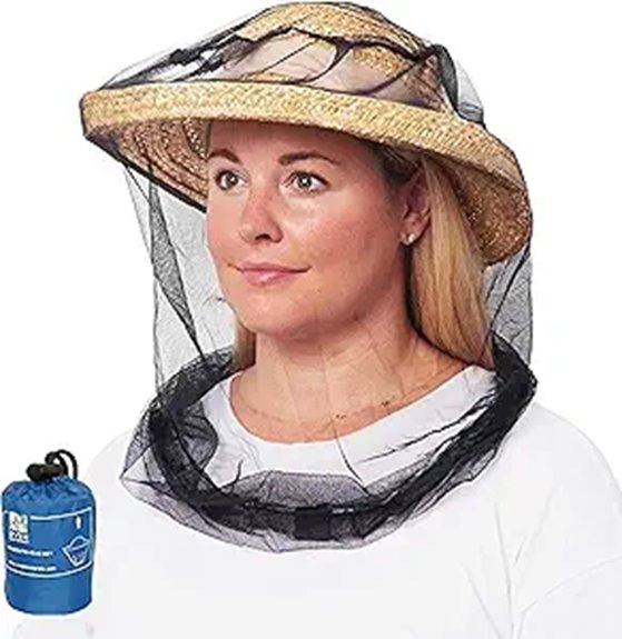 Mosquito Head Nets That Keep You Safe & Comfortable, Fine Mesh 1 even naturals mosquito net