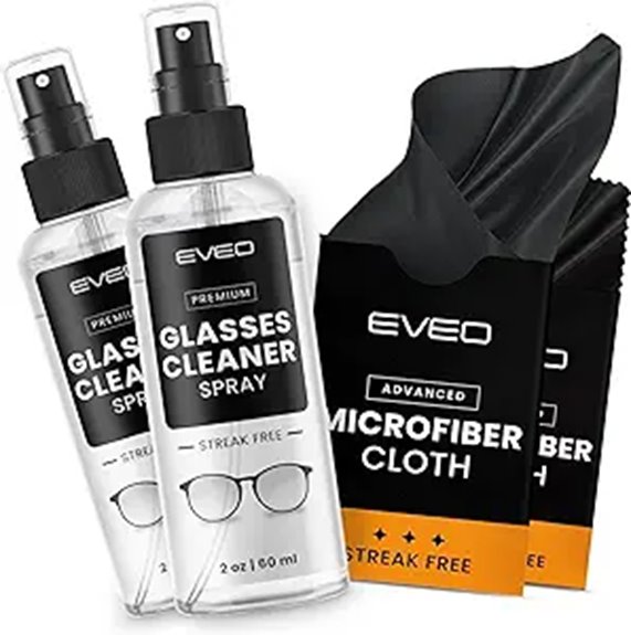 Best Lens Cleaning Kits for Travel Without Streaks 11 eveo glasses cleaning kit