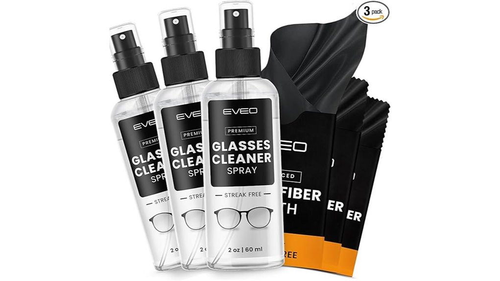 Best Lens Cleaning Kits for Travel Without Streaks 15 eveo glasses cleaning kit