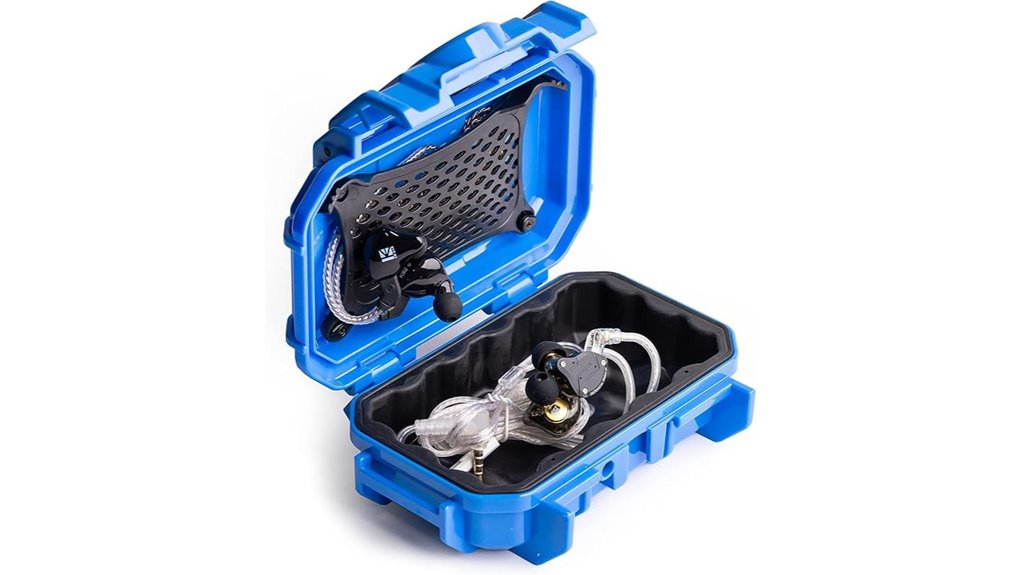 Best Waterproof Cases for Earbuds: Keep Dry During Pool Days 9 evergreen blue waterproof iem