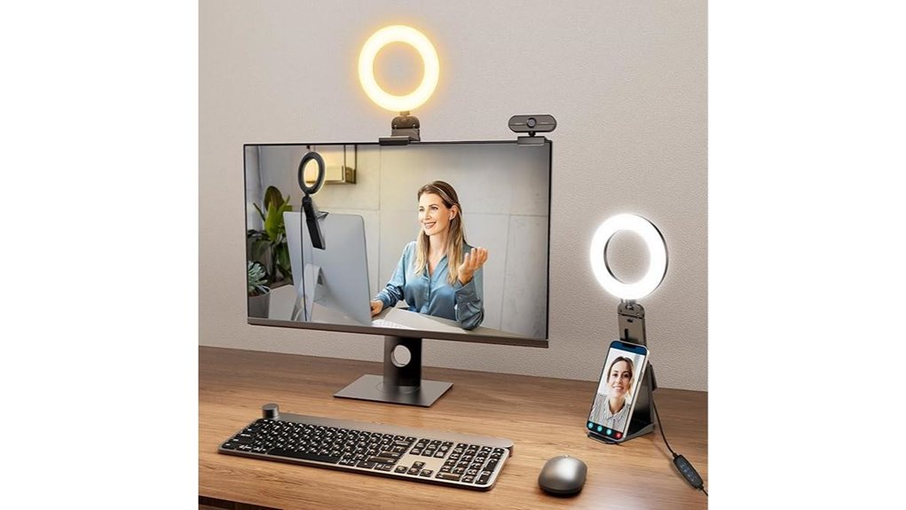 Clip‑On Phone Lights With Warm Tone Options Travelers Love 5 evershop 5 inch ring light