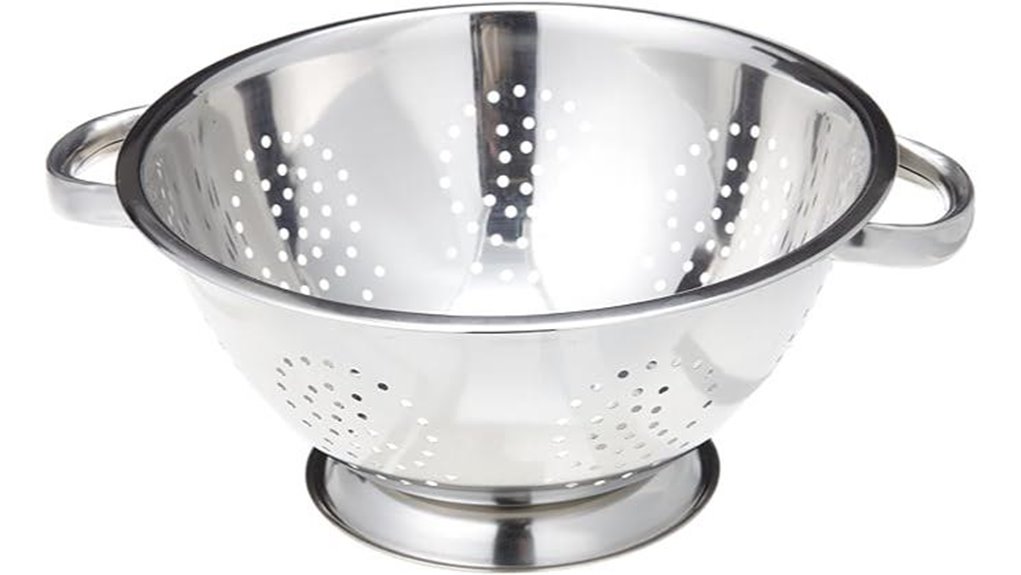 excelsteel 5 quart stainless colander