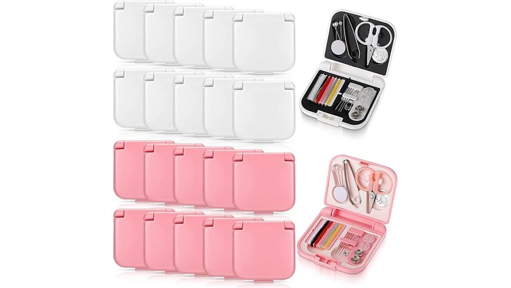 Travel Sewing Kits (Tiny but Complete) That Pack All You Need 12 exclaith mini 20 piece kit