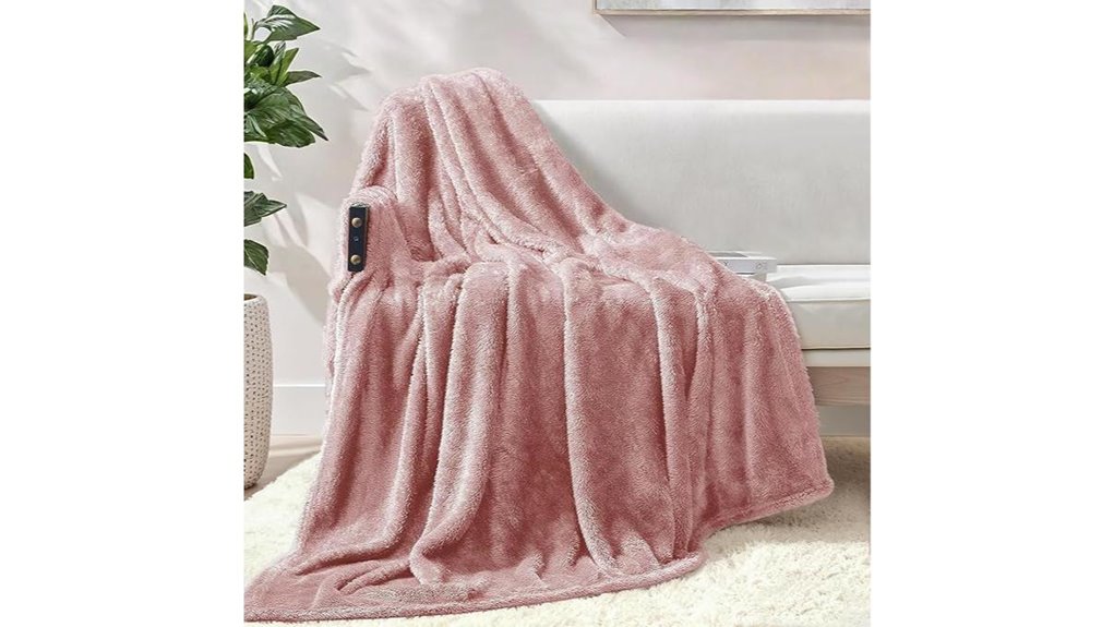 exclusive extra large fuzzy blanket