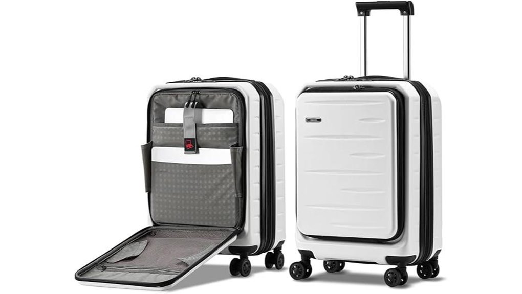 Carry‑On Suitcases That Maximize Interior Space 6 expandable 20 inch tsa hard shell