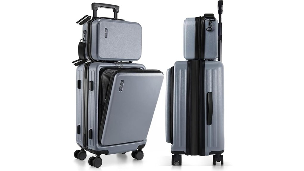 expandable 22 inch wheeled bag