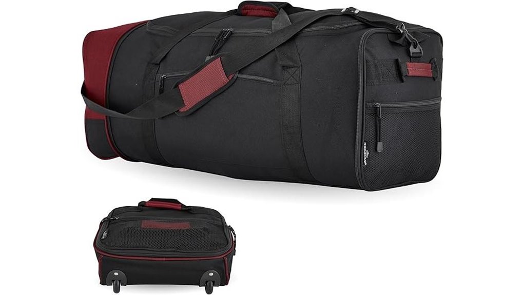 expandable 32 inch rolling bag
