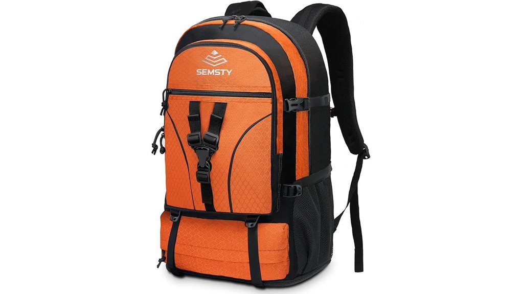 Best Travel Backpacks for Hot Climates with Breathable Panels 10 expandable 40 50l hiking backpack