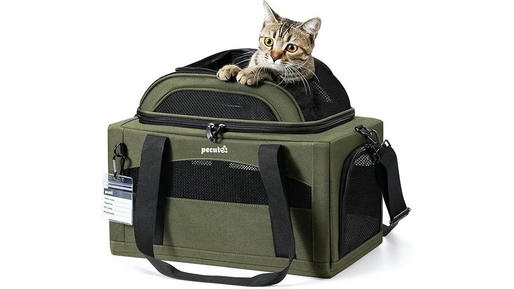 expandable airline pet carrier