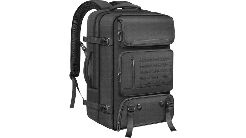 Best Carry‑On Backpacks with Dedicated Shoe Compartment 10 expandable backpack laptop wet
