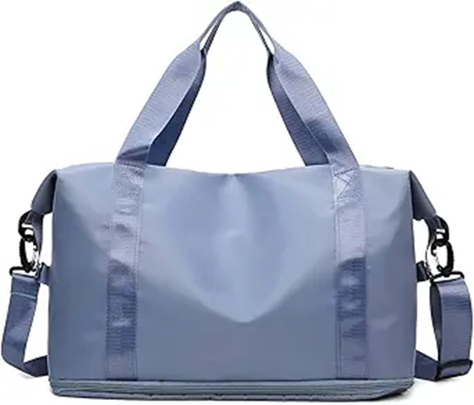 expandable gym carry on duffle