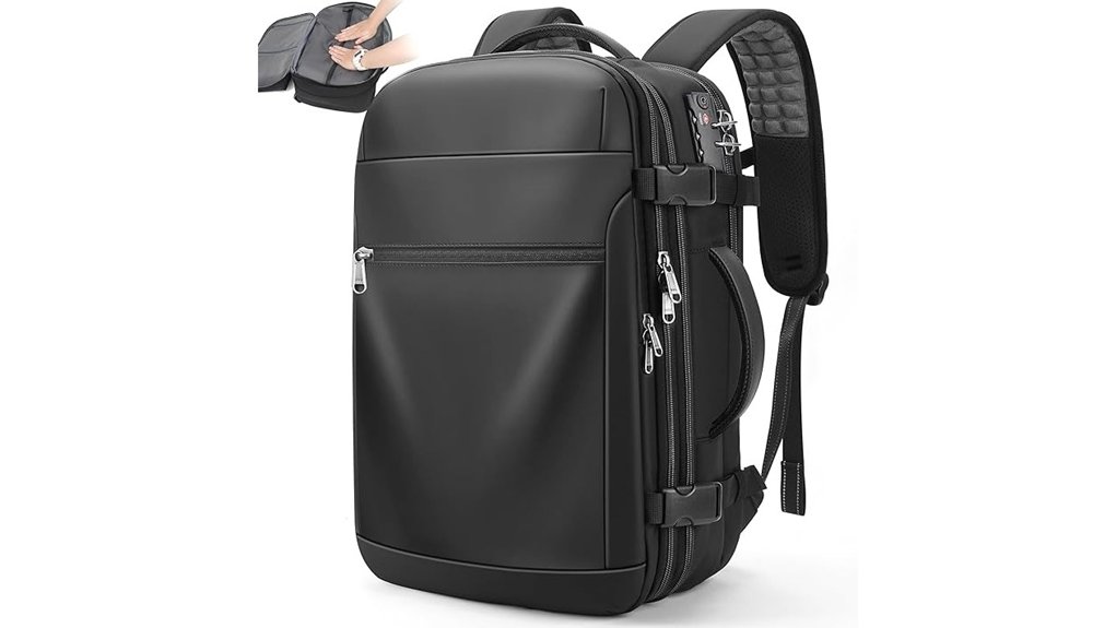 expandable vacuum backpack tsa
