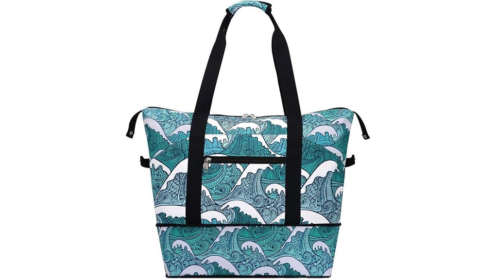 expandable women s duffel trolley