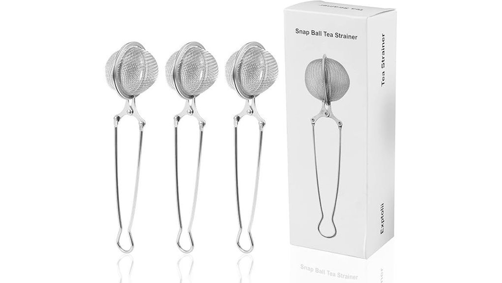Tea Infuser Set Every Tea Lover Will Deck Out 4 exptolii stainless steel 3 pack