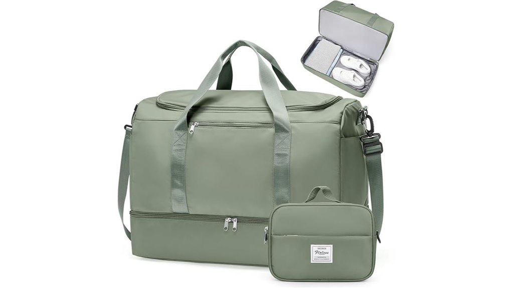 Best Weekender Bags for Train Travel That Pack Light 2 extra large duffle bag shoe toiletry