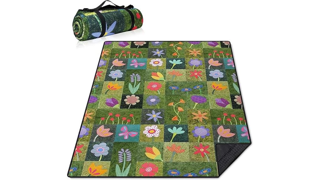 extra large waterproof 3 layer blanket