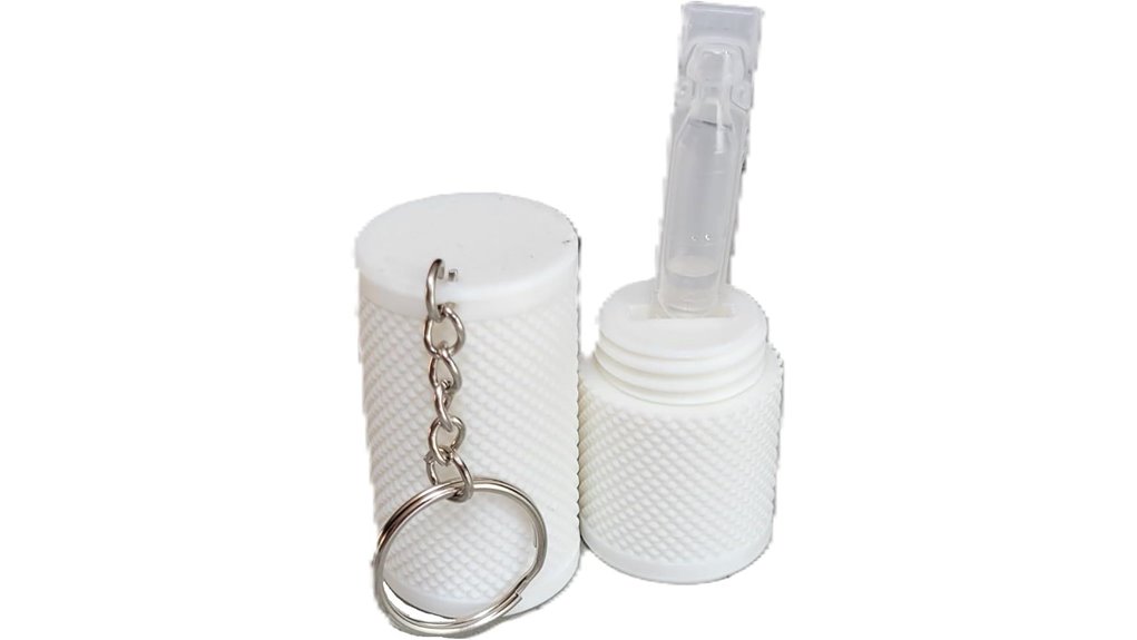 Leakproof Travel Eye Drop Cases Easy to Access 6 eye drop keychain holder