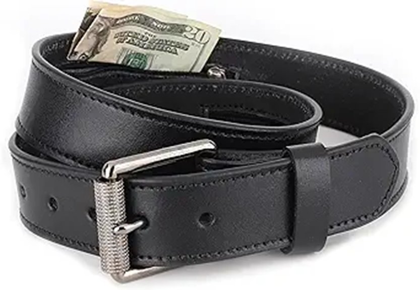 Low-Profile Money Belt Alternatives That Blend In 4 f l leather belt pocket
