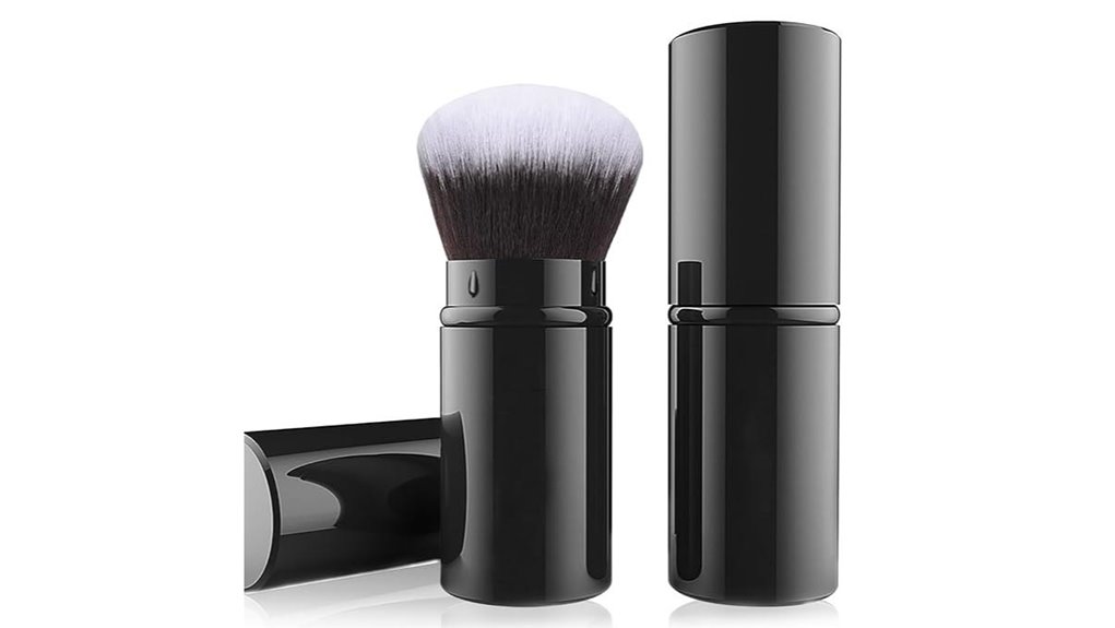 Sunscreen Powder Brushes for Travel Reapply Over Makeup 14 falliny retractable kabuki airbrush