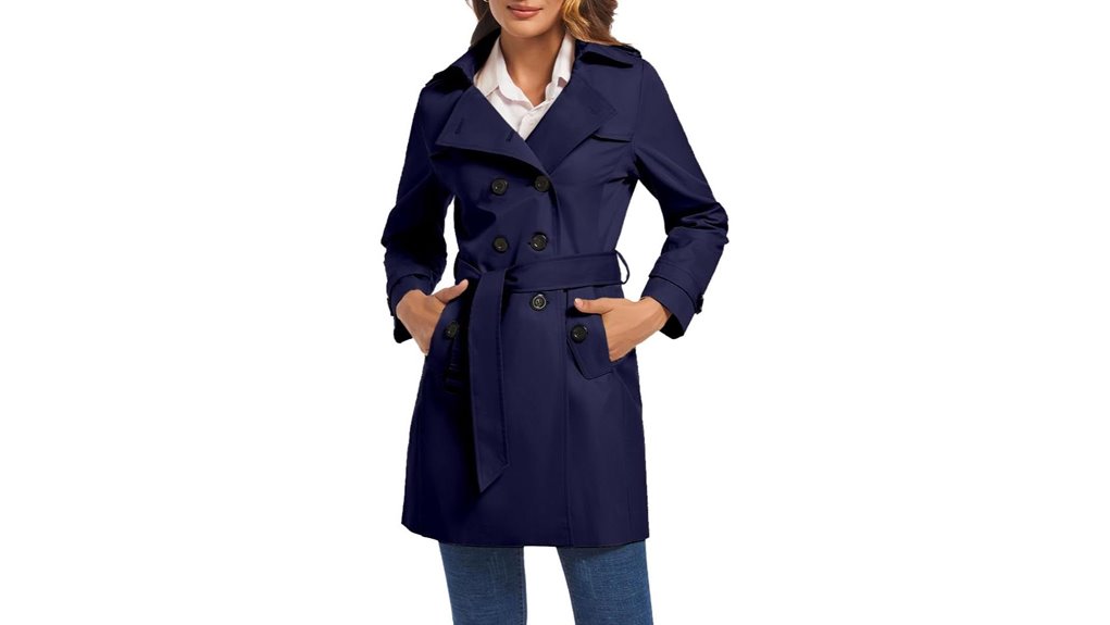 farvalue women s belted trench