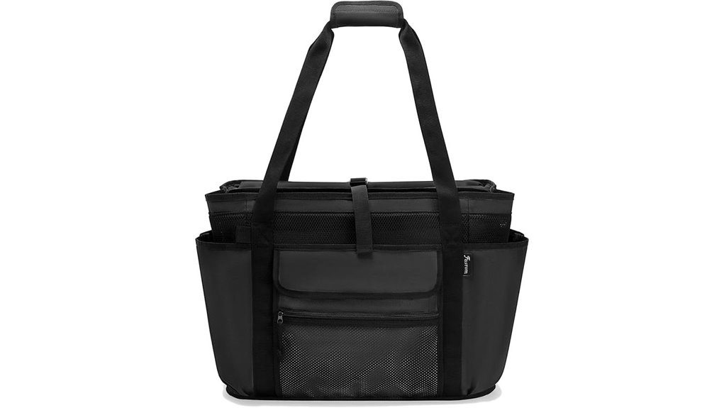 Tote Bags with Separate Wet Pocket (Swimwear Ready) for Dryness 14 fasrom beach tote cooler