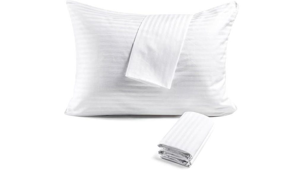 Best Pillow Protectors (Zip) for Spotless, Airy Sleep 5 faunna 4 pack cotton protectors