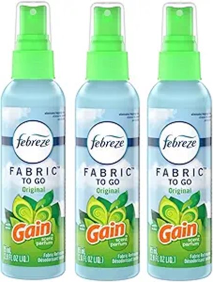 Travel Fabric Sprays That Freshen Musty Rooms Instantly 1 febreze 2 8 ounce 3 pack