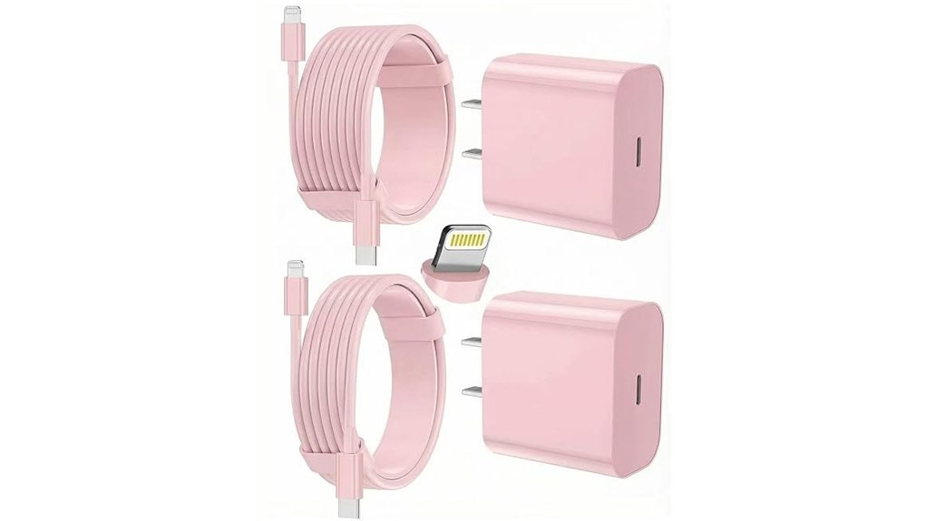 Top Travel Charging Cable Sets (Short + Long Combo) Must‑Have 4 feel2nice fast usb c lightning