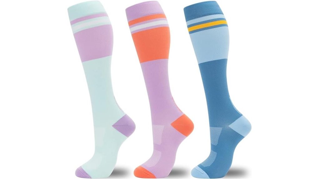 Ultimate Compression Socks for Long Flights: Graduated Comfort 10 fenglaoda 3 pair graduated compression
