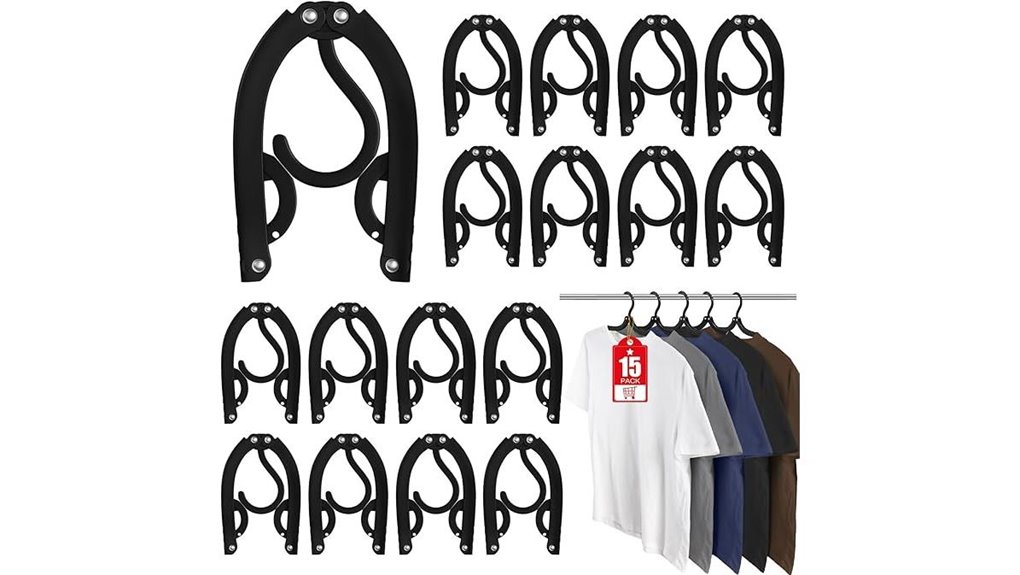 Travel Hangers That Fold, Pack Light, and Last a Long Time 8 fifteen foldable travel hangers