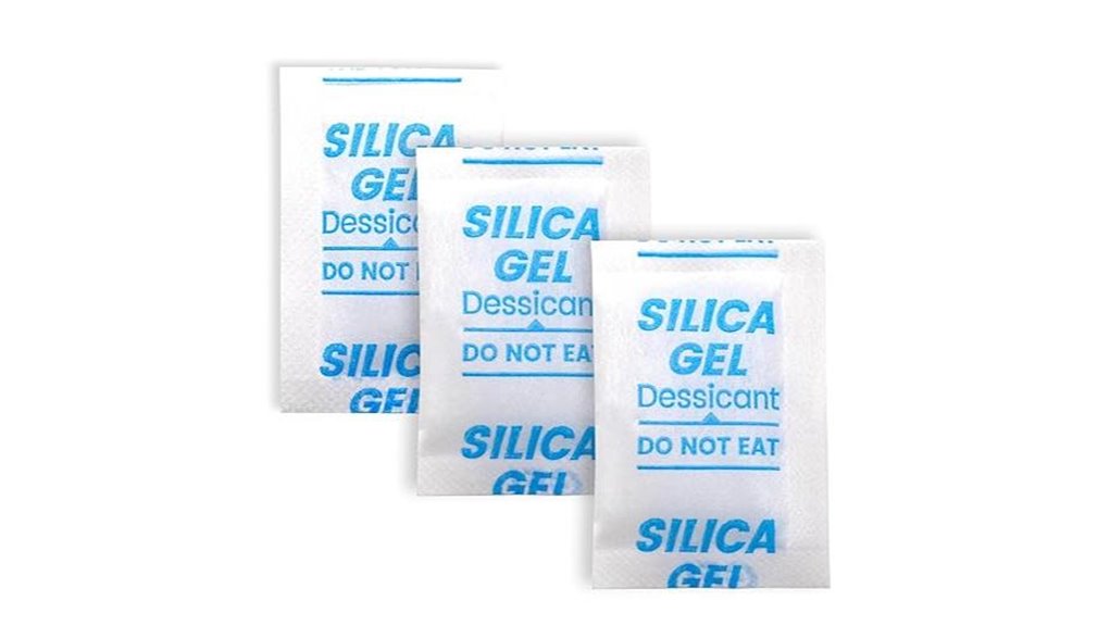 Mini Dehumidifier Packs (Moisture Absorber) Keep Spaces Dry 3 fifty 5g desiccant packets