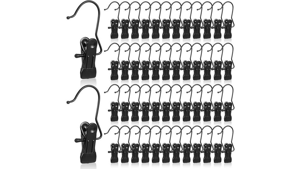 Top Shower Shoe Drying Hooks (Clip-On) That Won’t Fall Off 12 fifty heavy duty boot clips