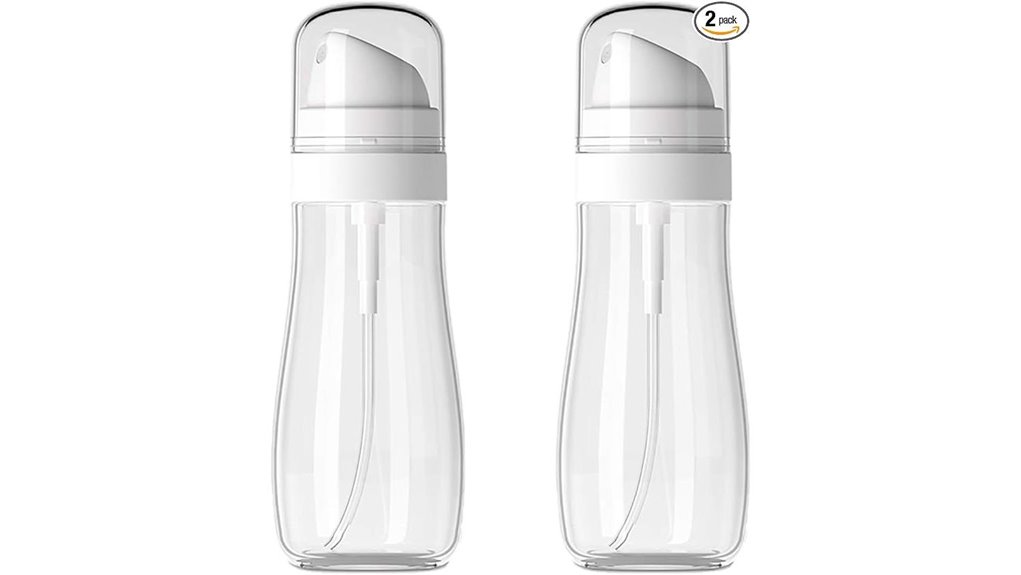 Travel Spray Bottles for Skincare (Fine Mist Picks) Easy Mist 2 fine mist 2 pack 3 4oz