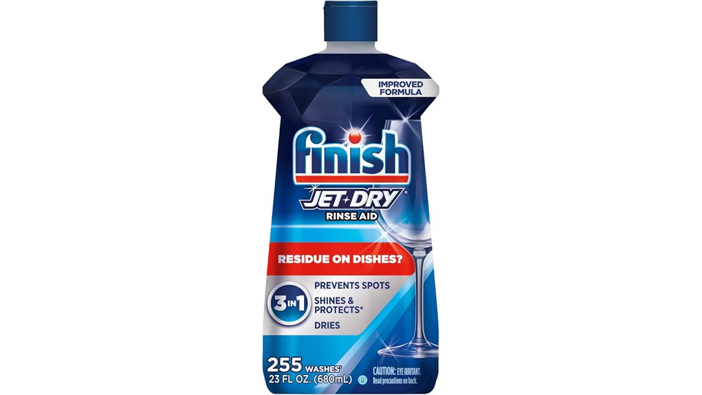Top Dishwasher Rinse Aid Bottles That Save Every Drop 3 finish jet dry 23oz 225washes
