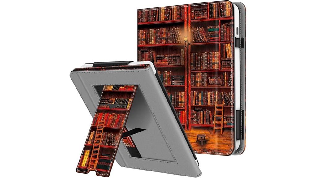 Best E-Reader Cases With Stands That Keep Books Safe 15 fintie kobo leather stand